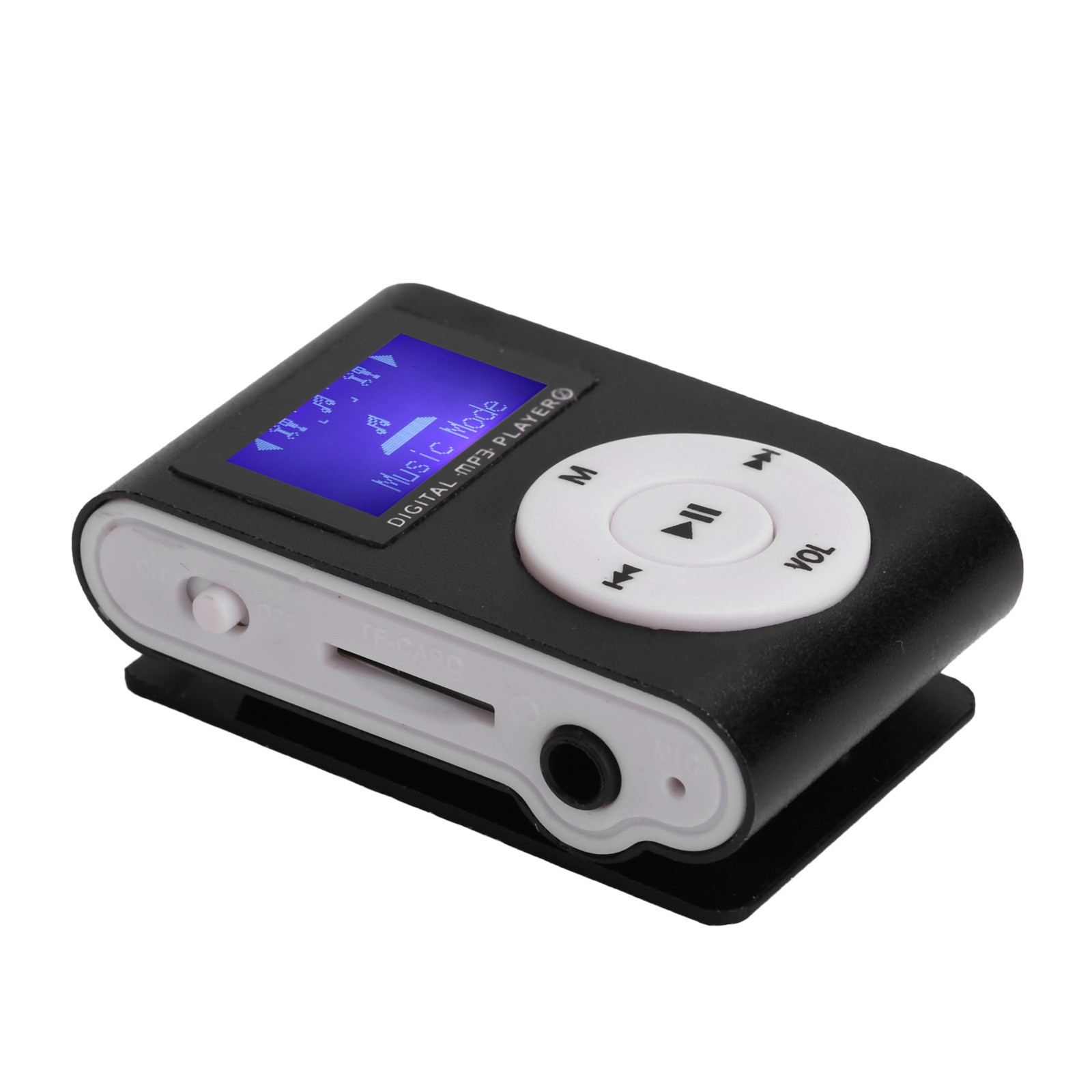 Portable Mini MP3 Music Playerorts BackClip LCD Screen MP3 Support Memory BEA