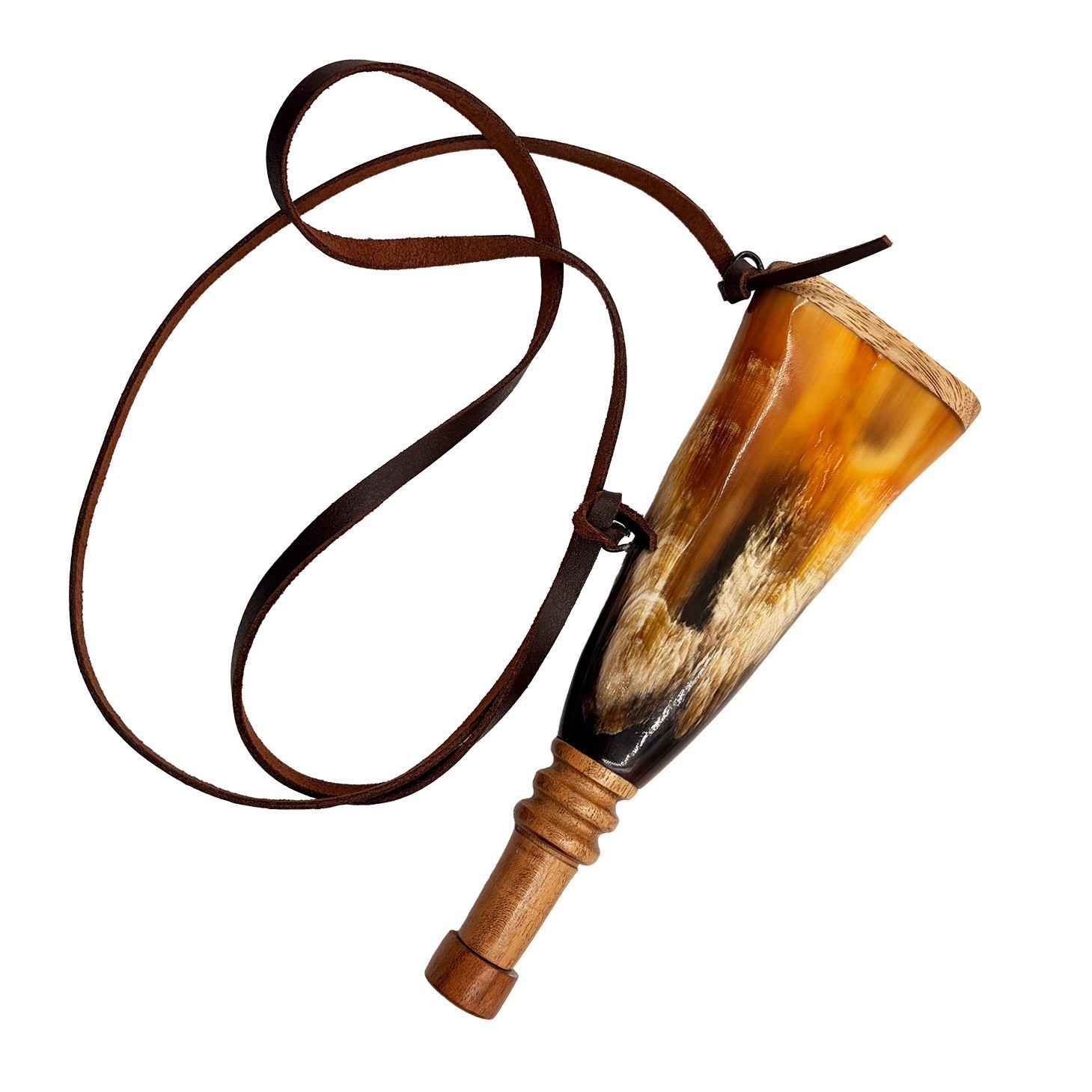 Muzzle-Loaders Flintlock Priming Powder Horn - MZ1233