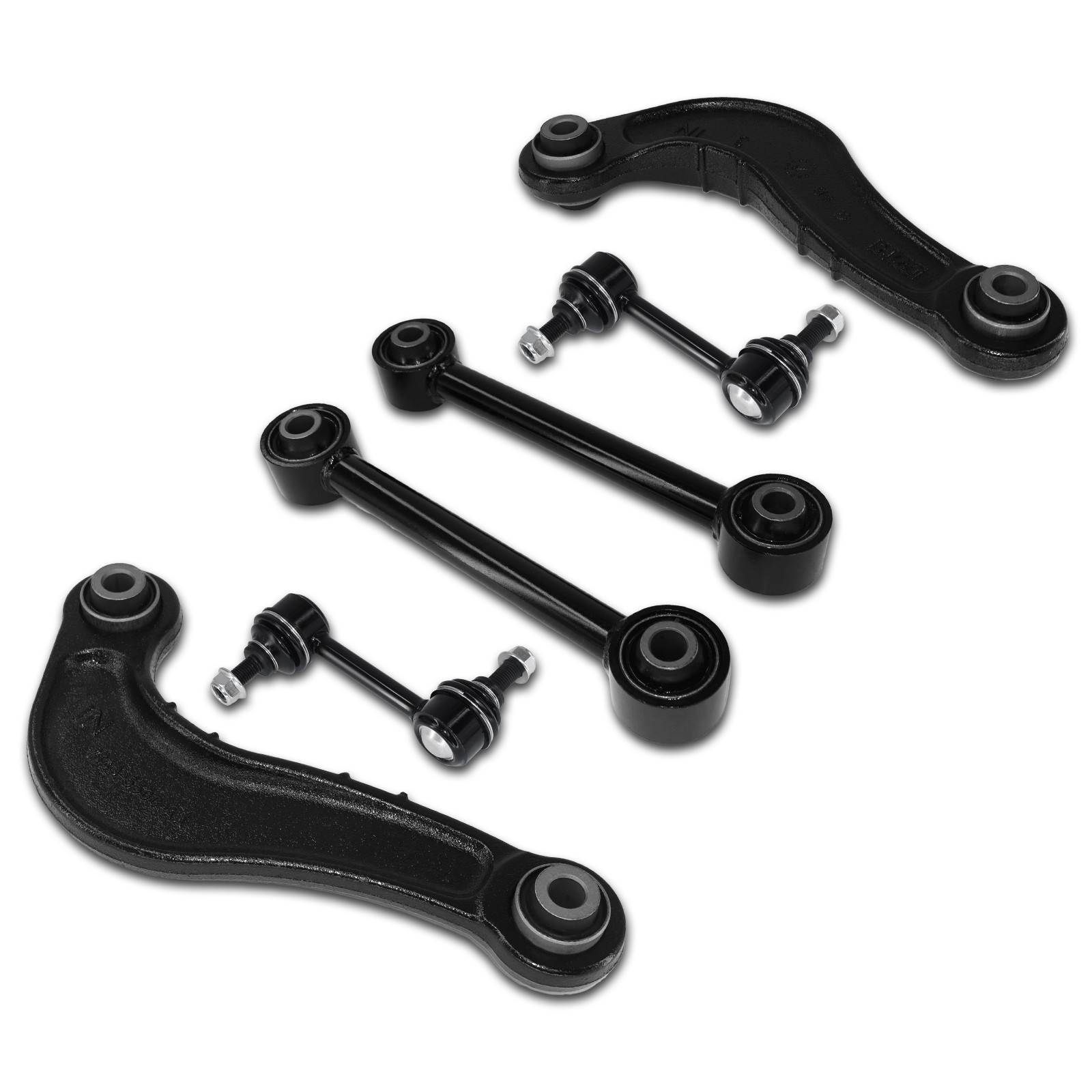 6Pcs Suspension Rear Upper Lower Control Arms Kit for 07-10 FORD Edge 09-10 MKX