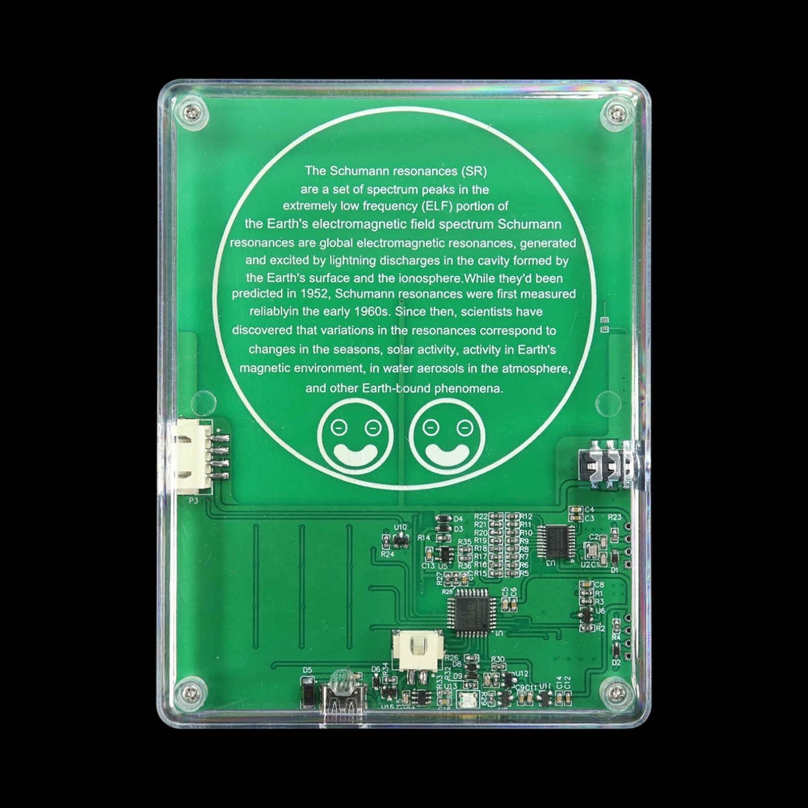 7.83Hz Frequency Generator with Programmable Modulation and Waveform Selection