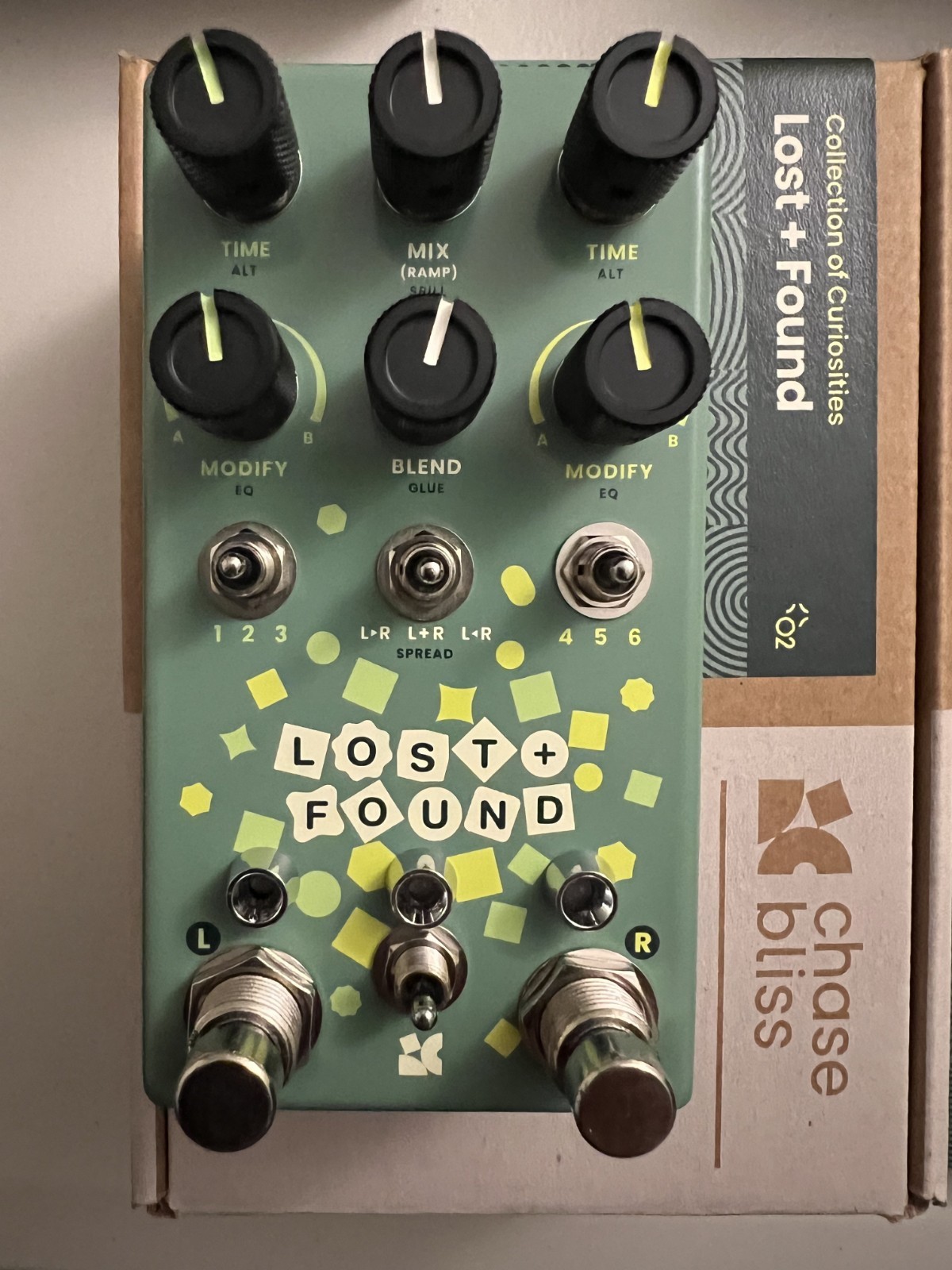 Chase Bliss Audio Lost + Found Stereo Multi Effects Guitar Pedal