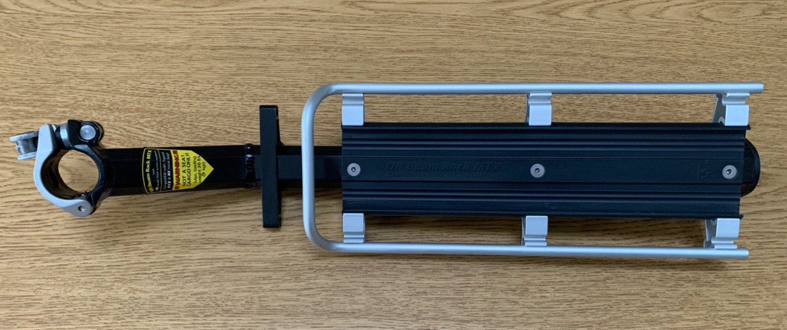 Topeak MTX QR Beam Rack Quick Release Bicycle Rear Rack, V Type