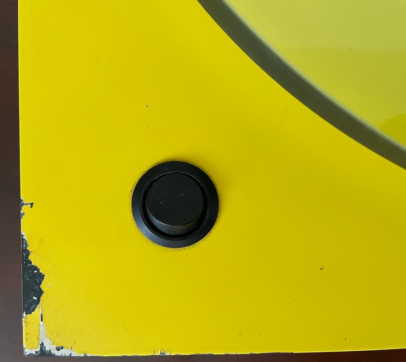 Rega P3 Turntable Yellow missing lid