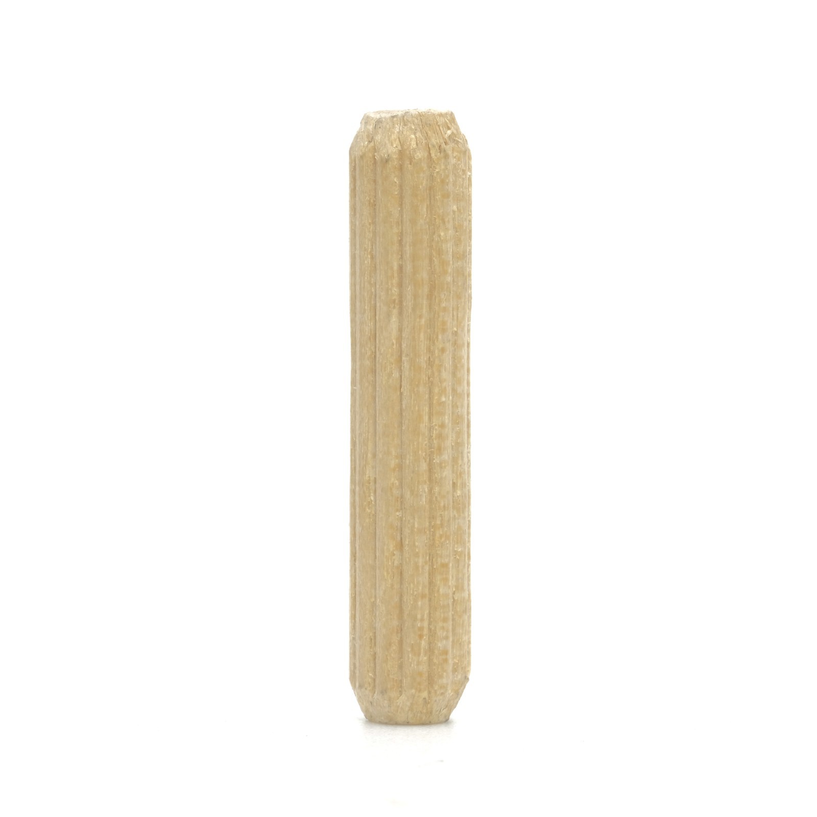 6 x 30mm Wooden Dowels - Fluted Birch Wood - Kiln Dried (Pack of 24)