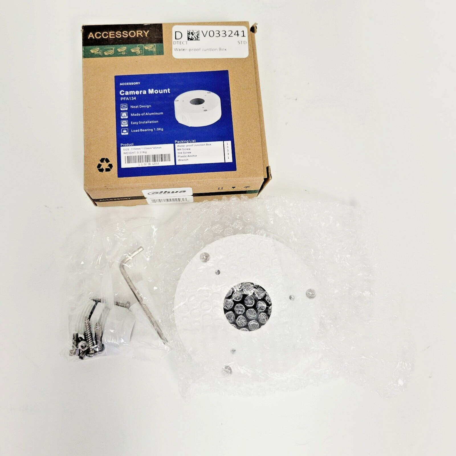 Dahua PFA134 Camera Mount NEW