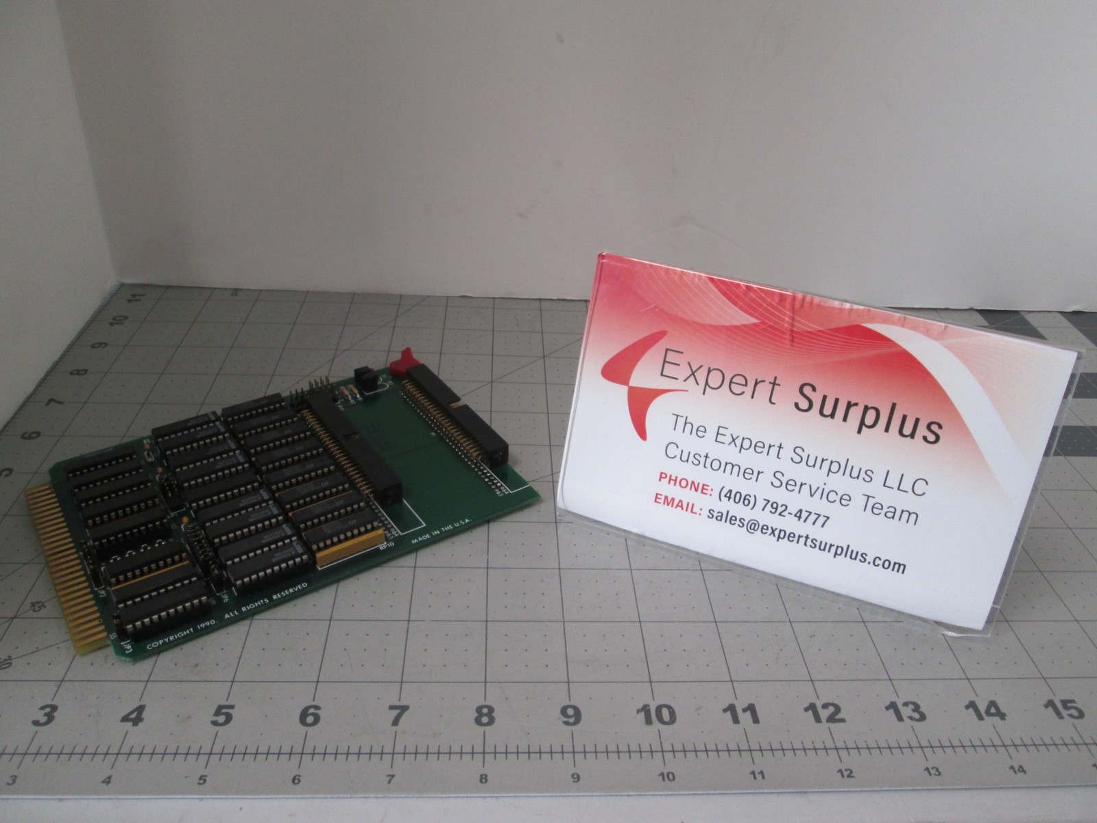 R.L.C Enterprises, PIO-64A, 906646-001, Input Configuration PCB Assy, Used