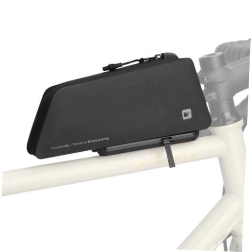 Bike Top Tube Bag, Quick-Release System, Waterproof 600D TPU Cycling Frame