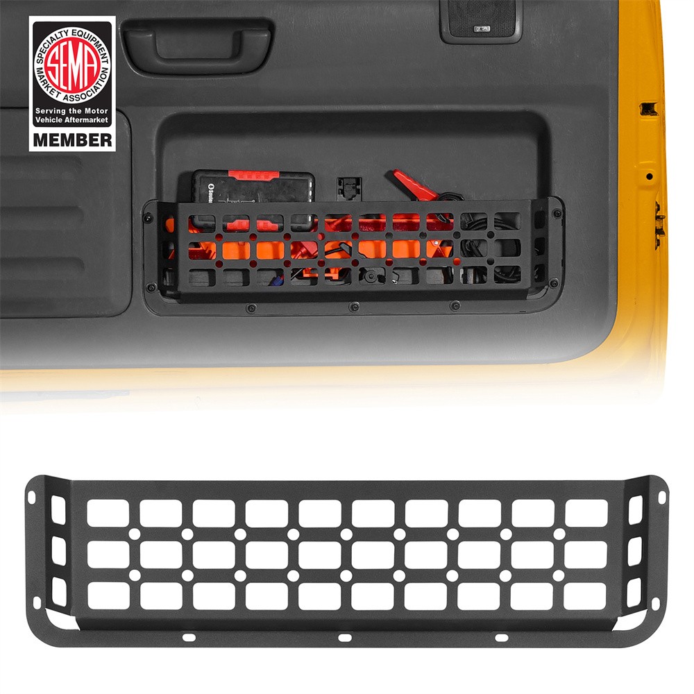 For 2003 2004 2005 2006 2007 2008 2009 Lexus GX470 Rear Door MOLLE Pocket Panel