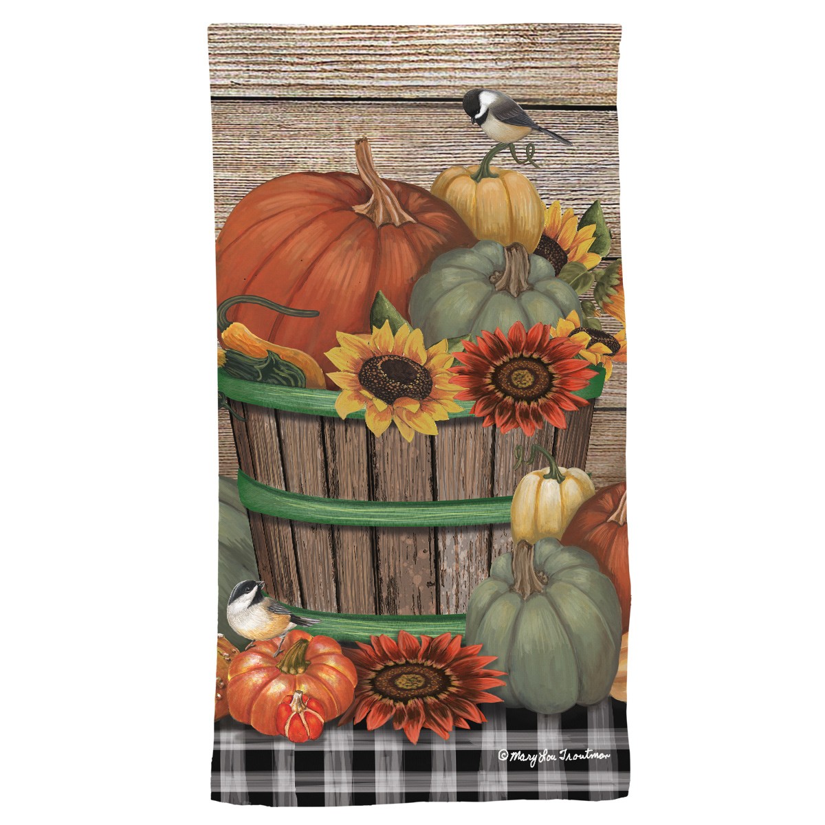 Briarwood Lane Fall Bountiful Bushel Cotton Hand Towel 26x18