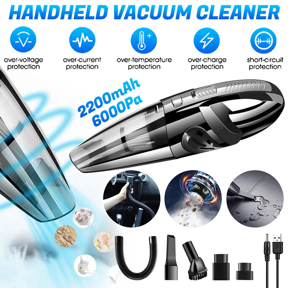 Electric Mini Cordless Air Duster Blower Vacuum Cleaner for Computer/CarCleaning