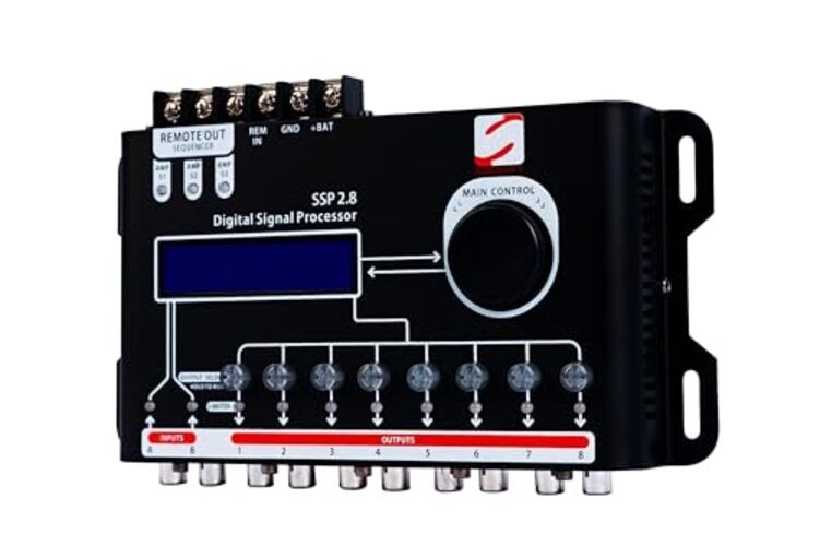SSP 2.8 Digital Signal Processor & Equalizer – 15-Band 2 Input - 8 Output