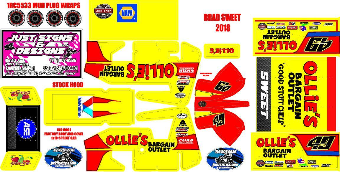 1RC SPRINT WRAP BRAD SWEET 2018 THEME