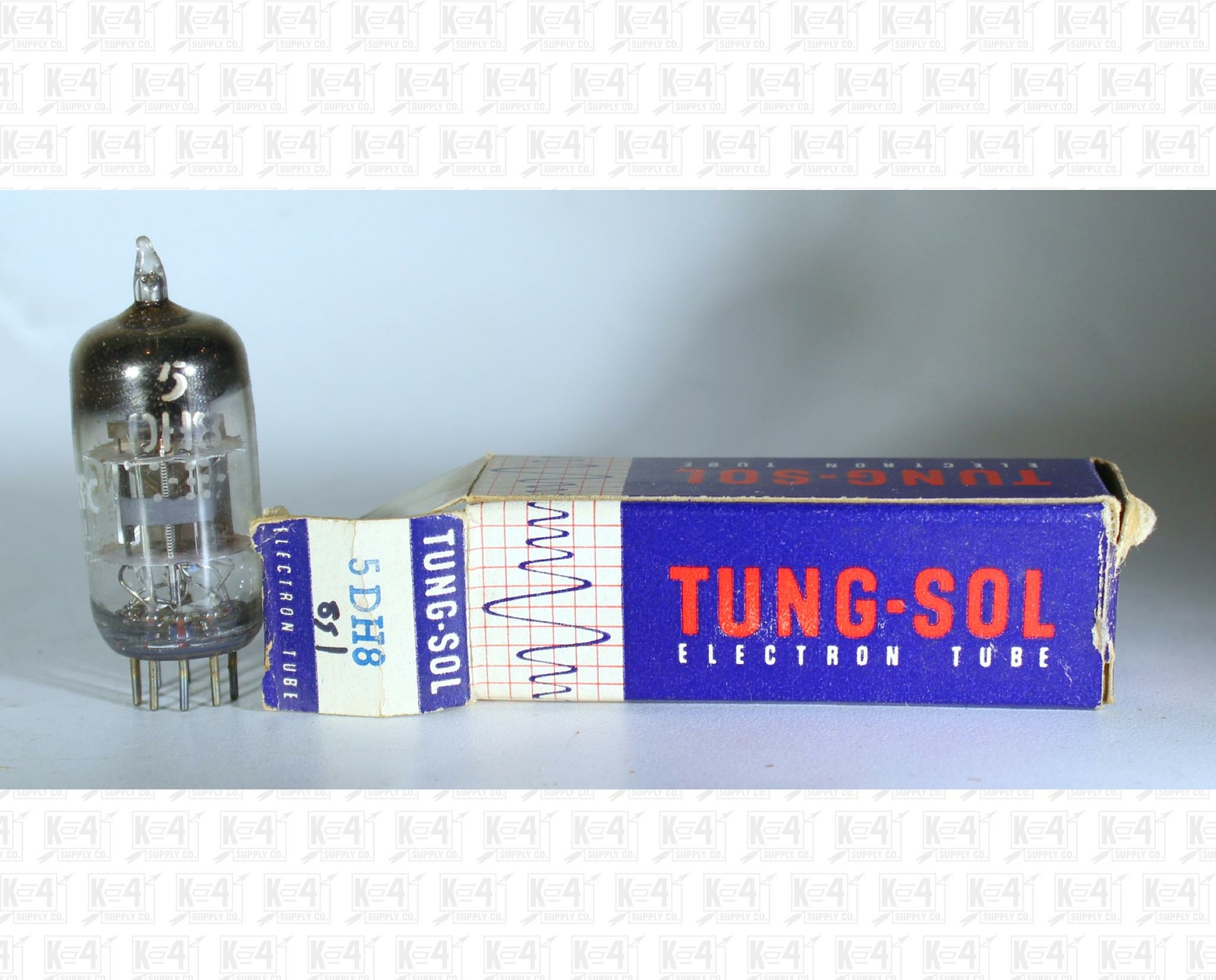 Tung Sol 5DH8 Vacuum Tube Made In USA NOS +Box