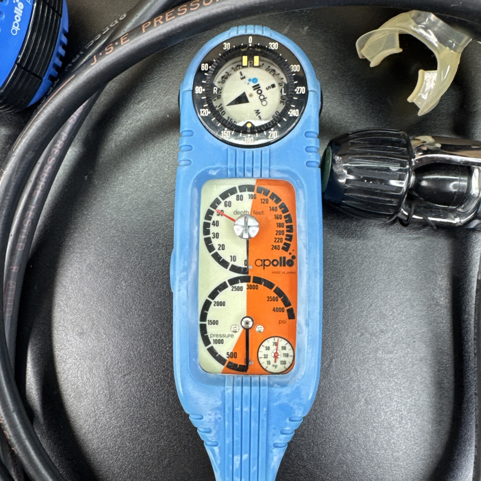 Oceanic Alpha Regular, Apollo Prestige Regulator, Apollo Gauge. AS-IS UNTESTED