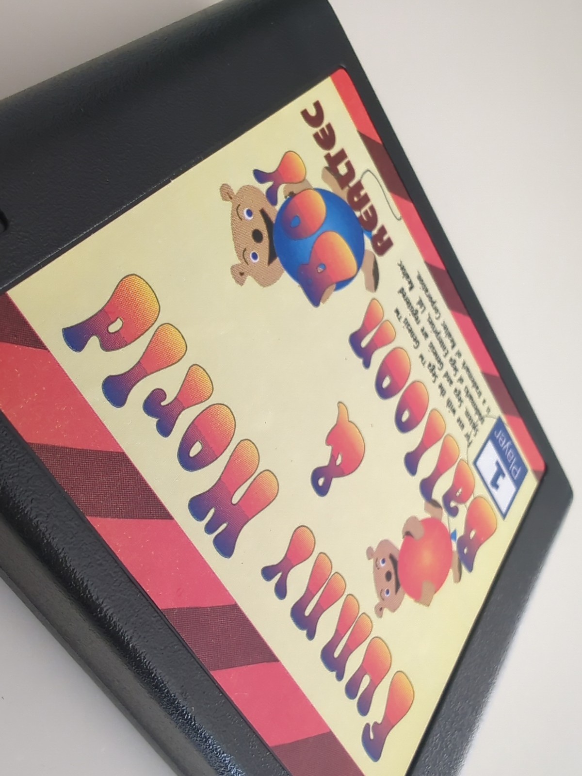 Funny World & Balloon Boy Case (SEGA Genesis) Authentic HANG TAB