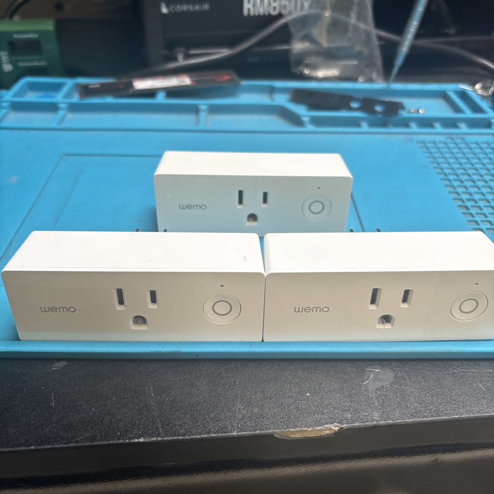 Wemo Mini WiFi Smart Plug F7C063 F7C063-CC Pack of 3 Used Tested Free Shipping