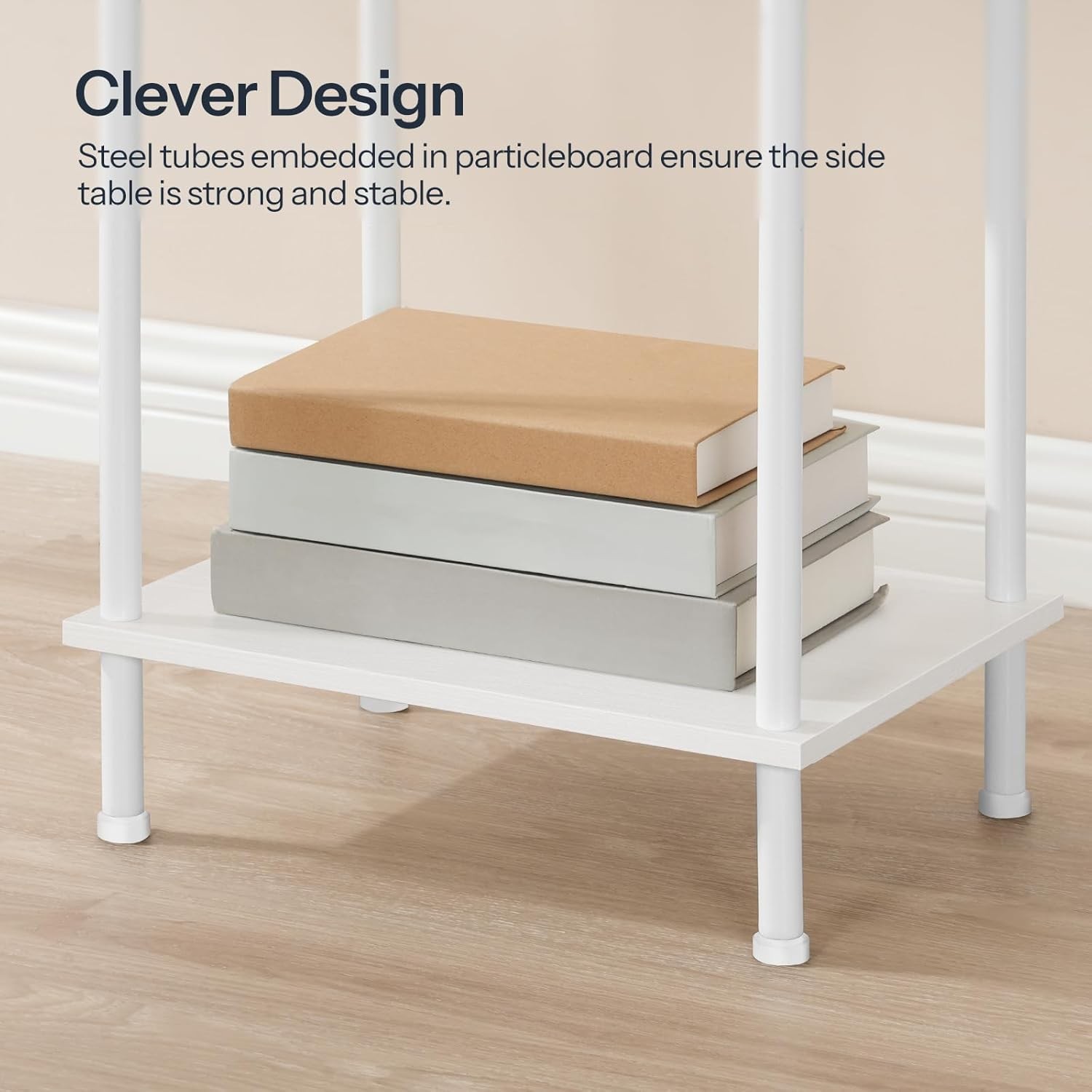 Side Table W/ Charging Station Set of 2 End Tables W/ USB Port & Outlets