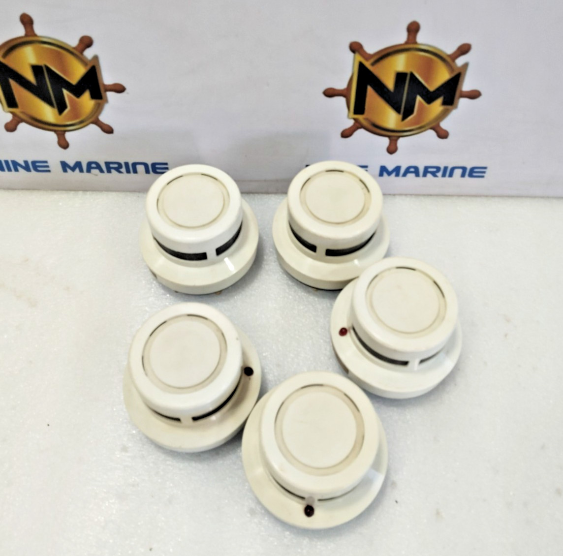 LOT OF 5 HEKATRON ORM 130A OPTICAL SMOKE DETECTOR