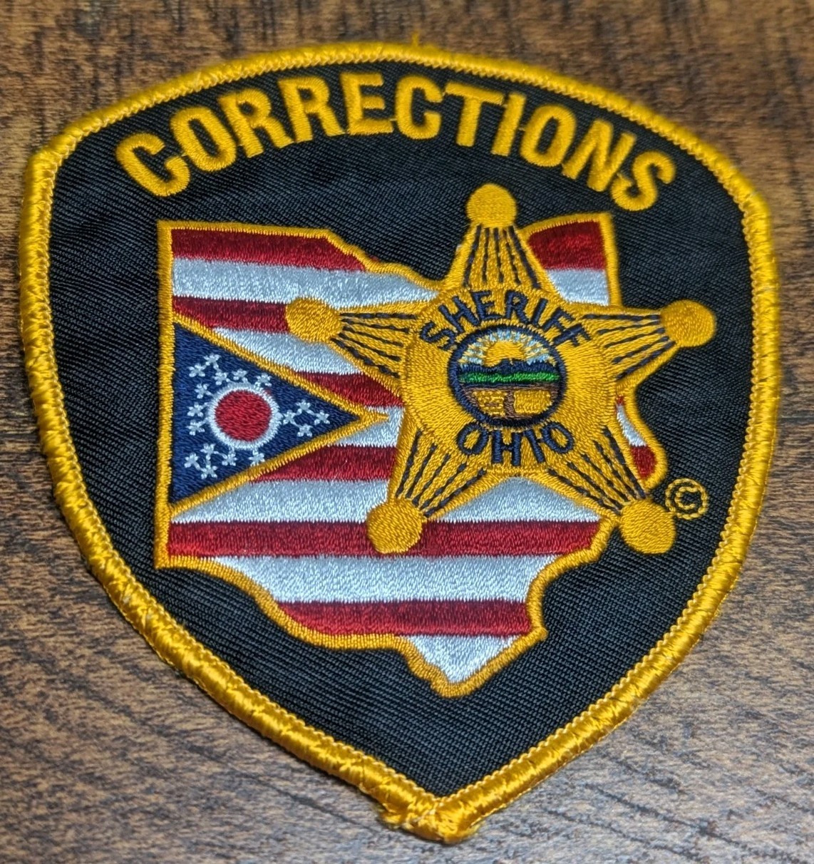 Ohio SHERIFF DEPT OF CORRECTIONS OFFICER PATCH