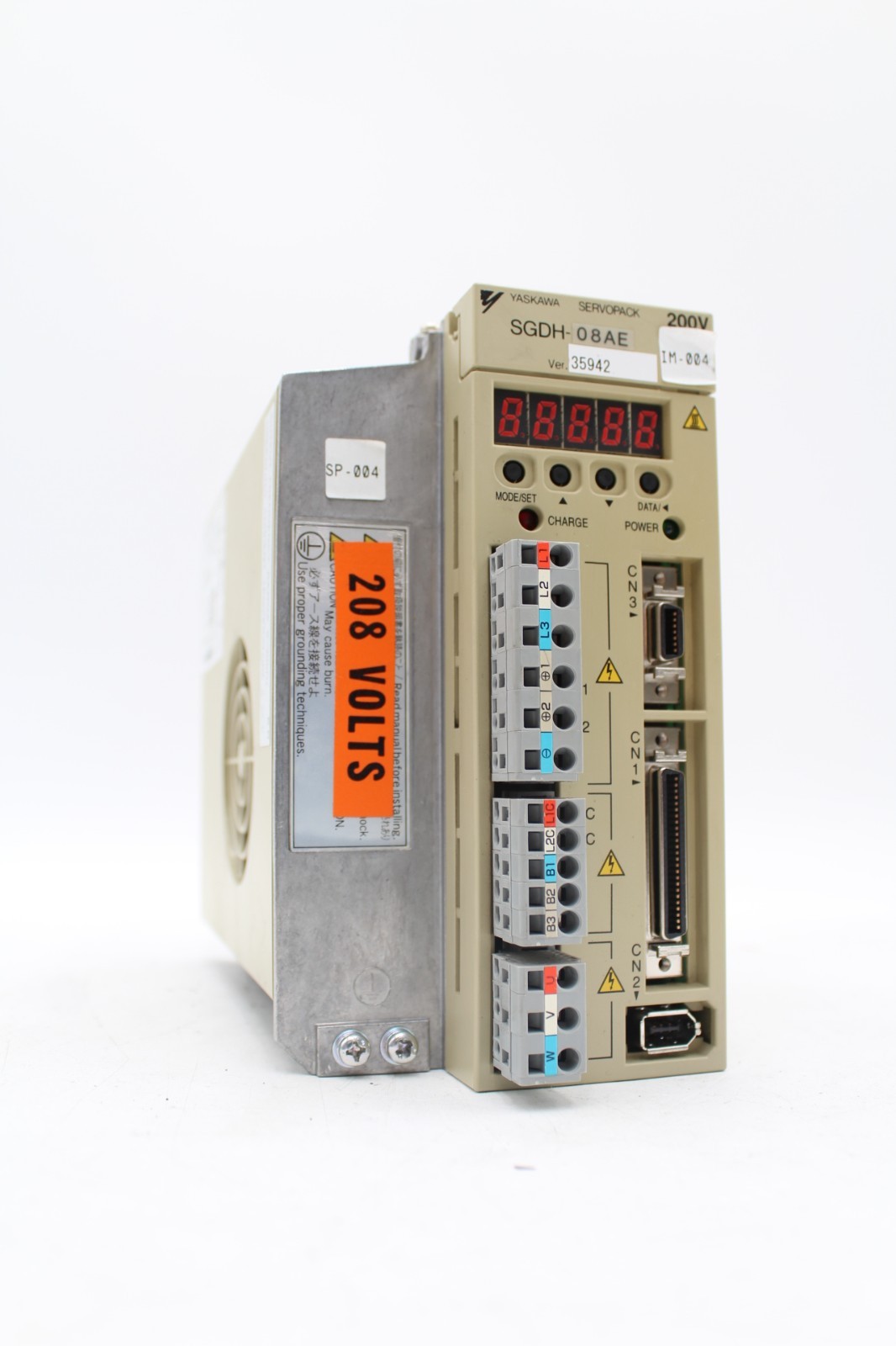 Yaskawa SGDH-08AE 3-Phase Servo Amplifier Drive
