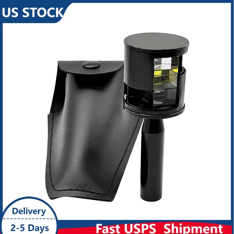 NEW OPTICAL RIGHT ANGLE PRISM ,OPTICAL SQUARE,TOTAL STATIONS