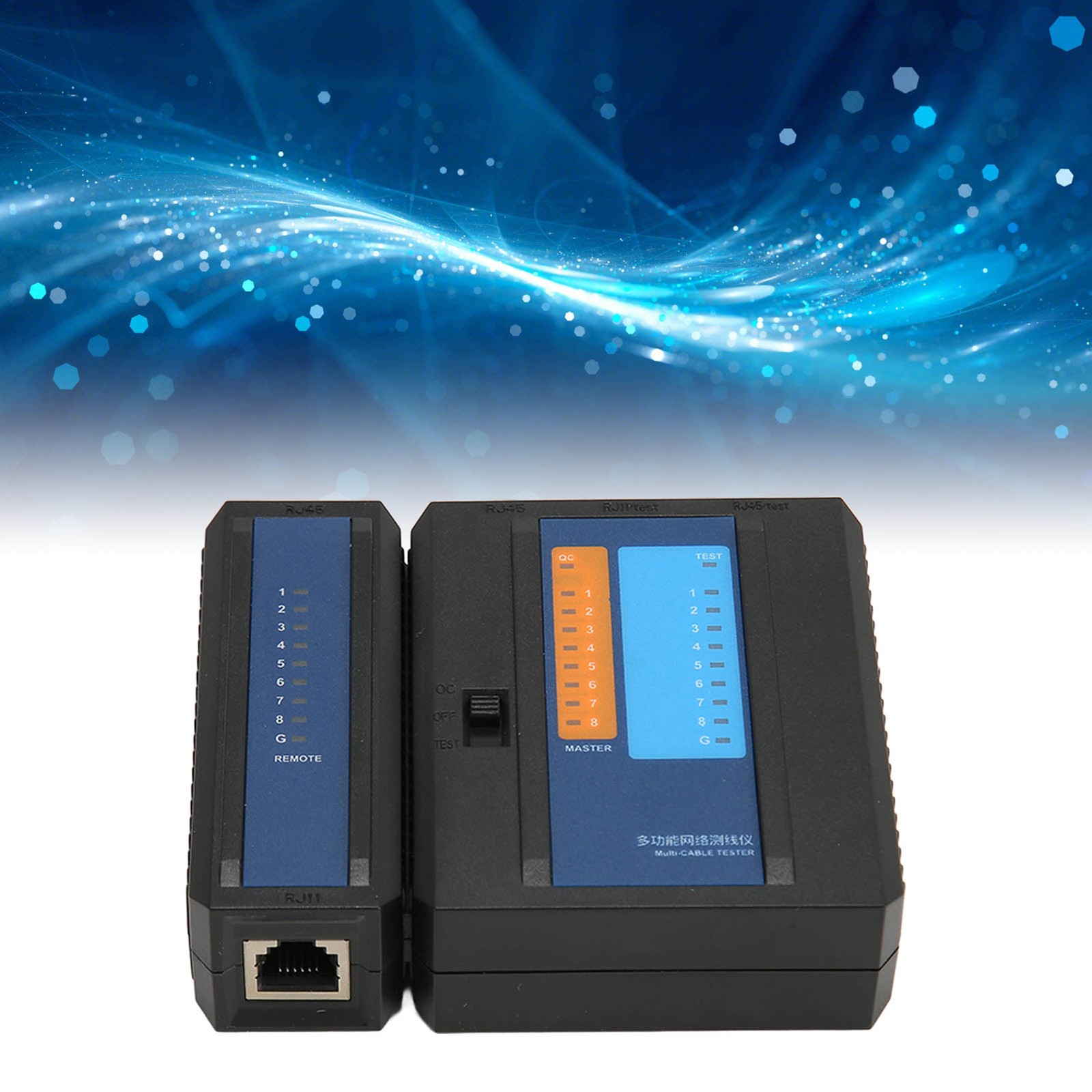 Network Cable Tester Multi Network Tester RJ45 Cable Test POE Switch Ethern YHTK