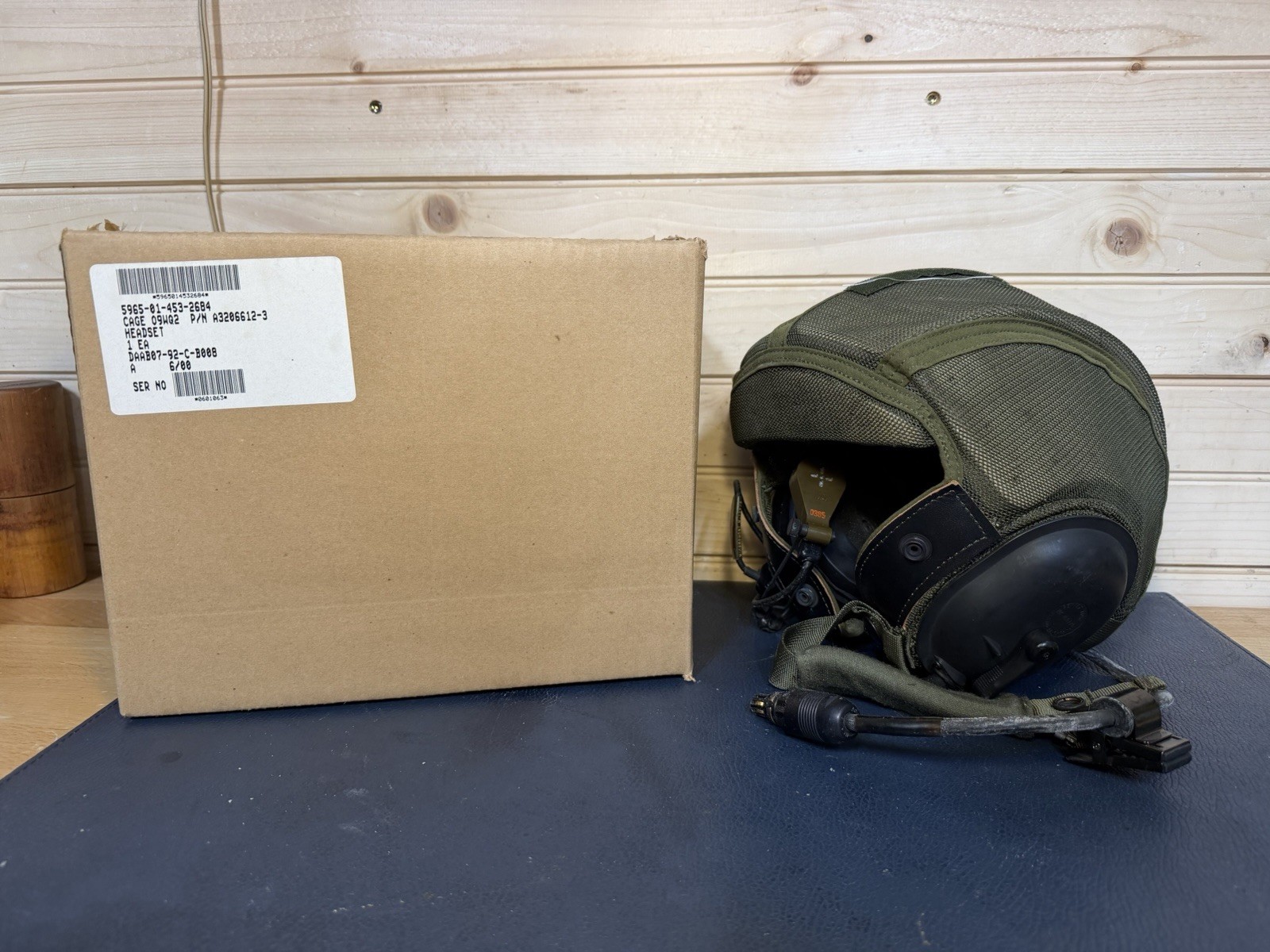 New Military CVC Combat Vehicle Headset Microphone A3206612-3 For Helmet