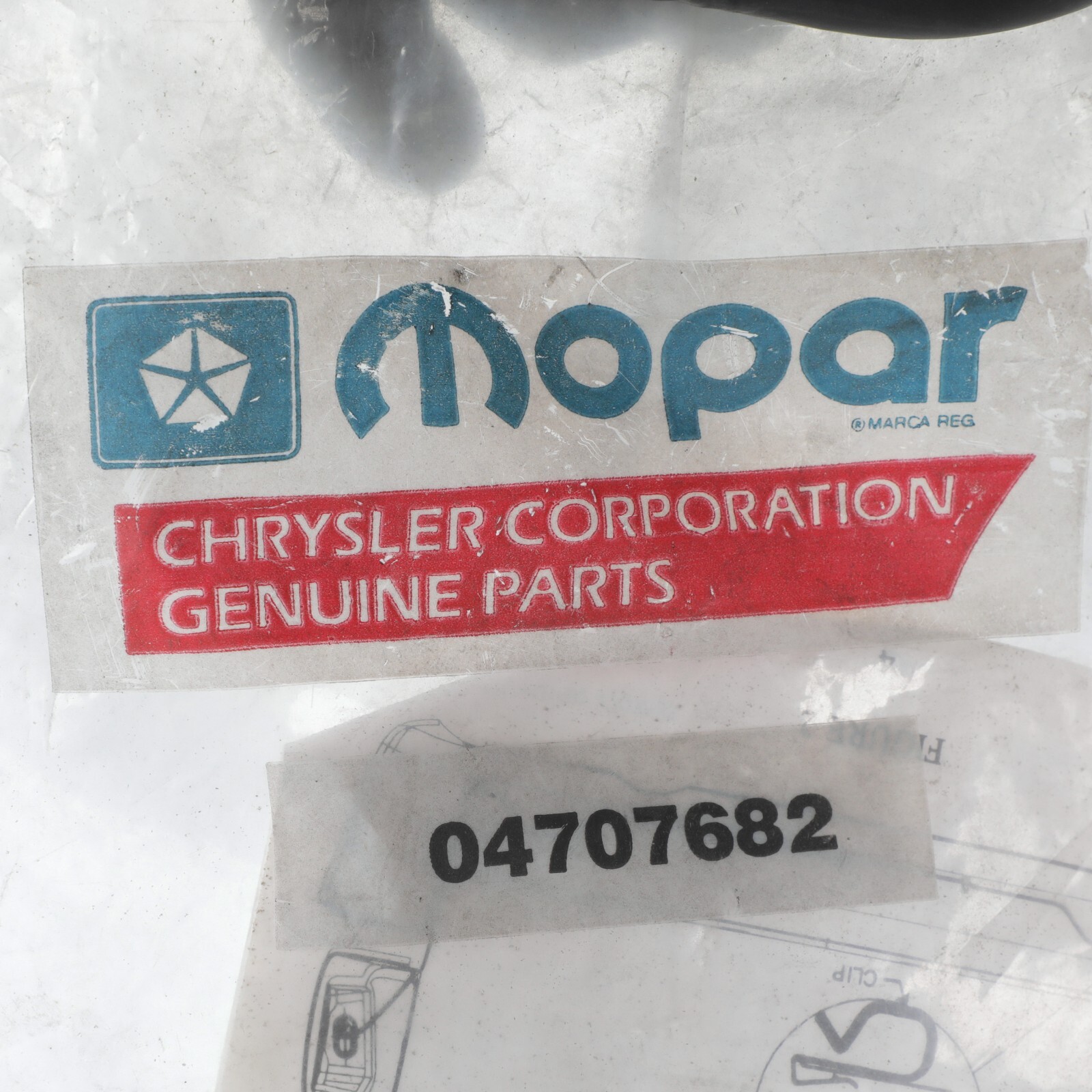 GENUINE MOPAR 1983-2003 CHRYSLER DODGE TRAILER TOW WIRING KIT OEM NEW
