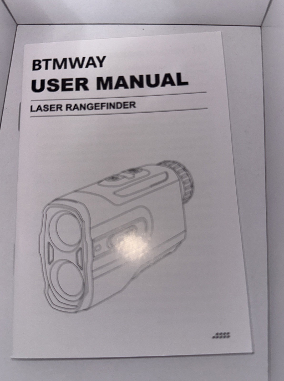BTMWAY X9 PRO RANGEFINDER. Used