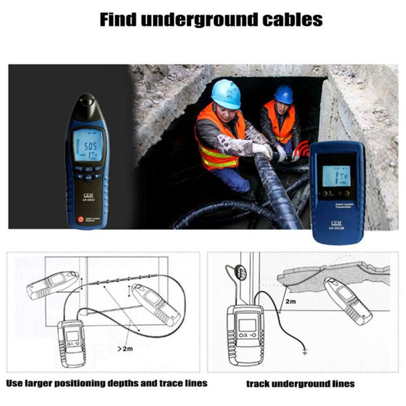 LA-1012 General Cable Locator Tester Receiver with Transmitter Line Tracker