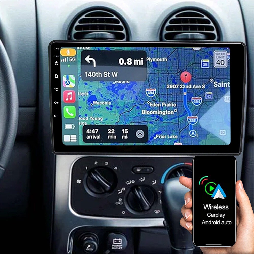 10'' For 2002-2007 Jeep Liberty Car Stereo Radio Apple Carplay Android 15 GPS