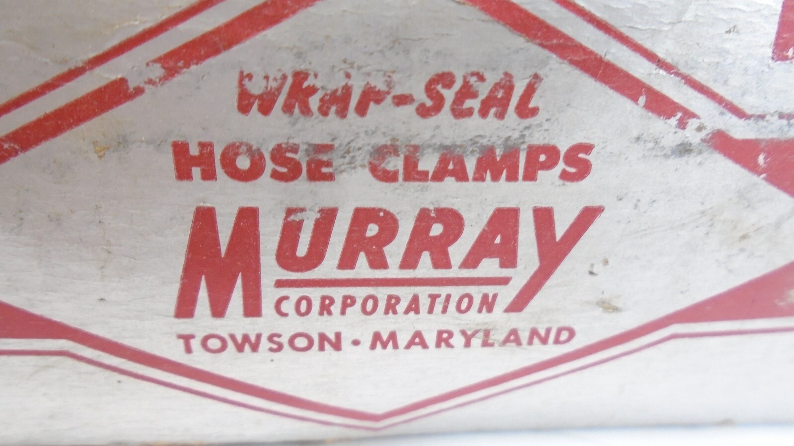 Murray Wrap Seal No. 50-WS Hose Clamps, Fits 1-3 1/2 Inch OD hoses NOS (QTY 5)