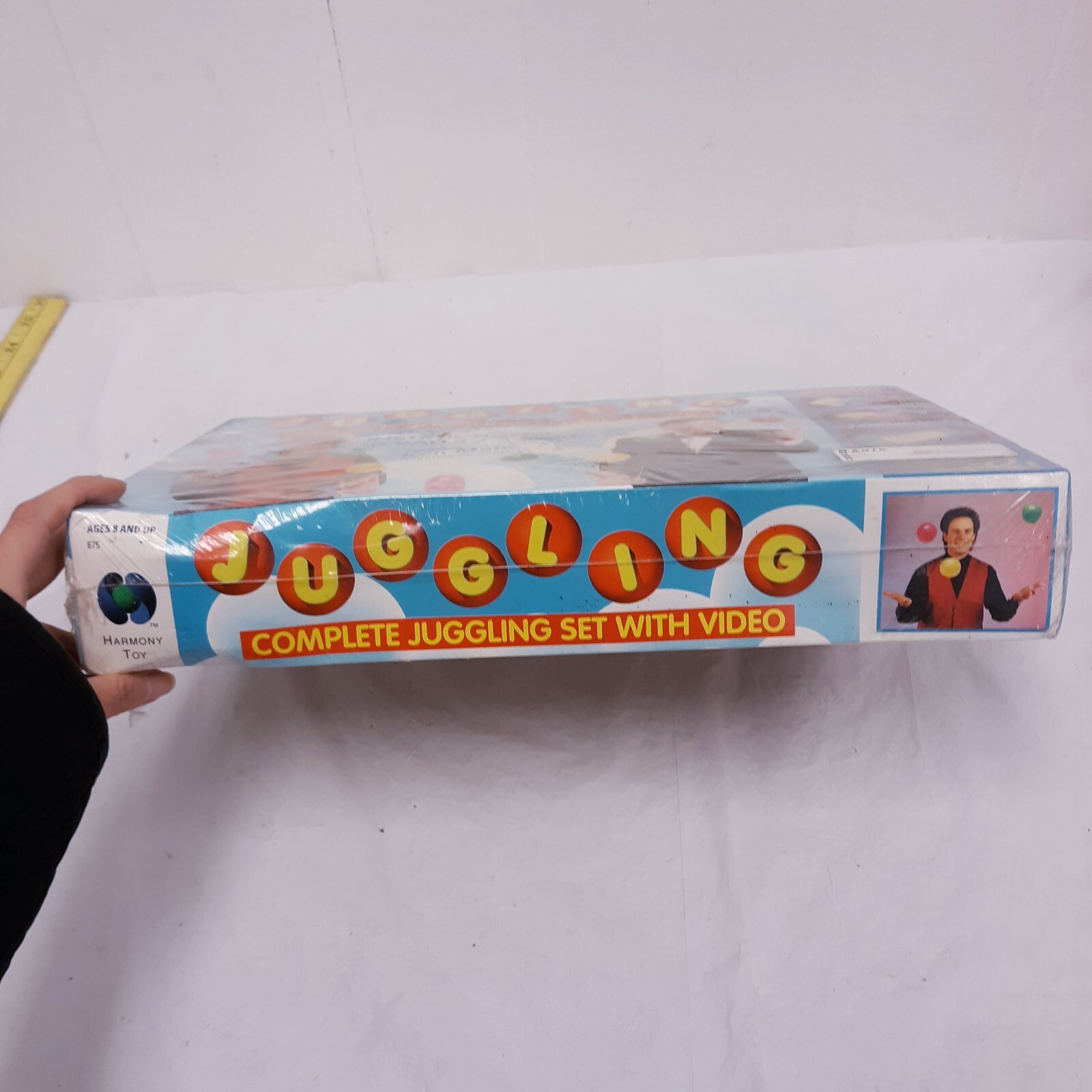 Vintage Complete Juggling Set with video featuring Ken Mate instructor New