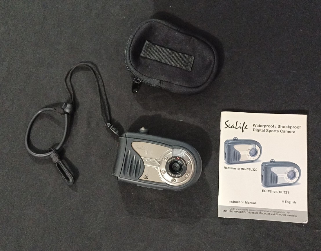 sealife reefmaster Mini SL320 camera not tested