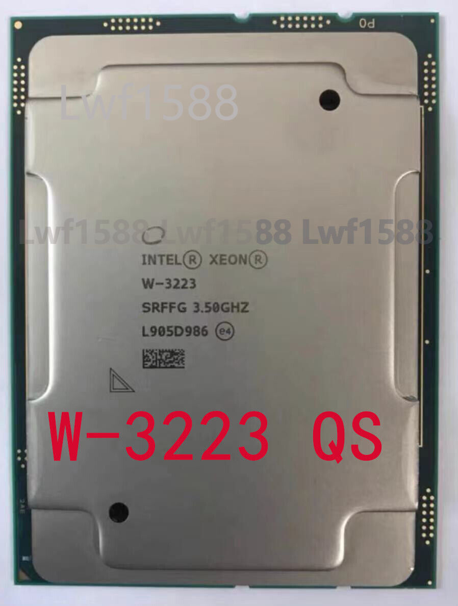 Intel Xeon W-3223 QS LGA3647 3.5GHz 8C/16T 16.5MB 160W CPU processor for C621