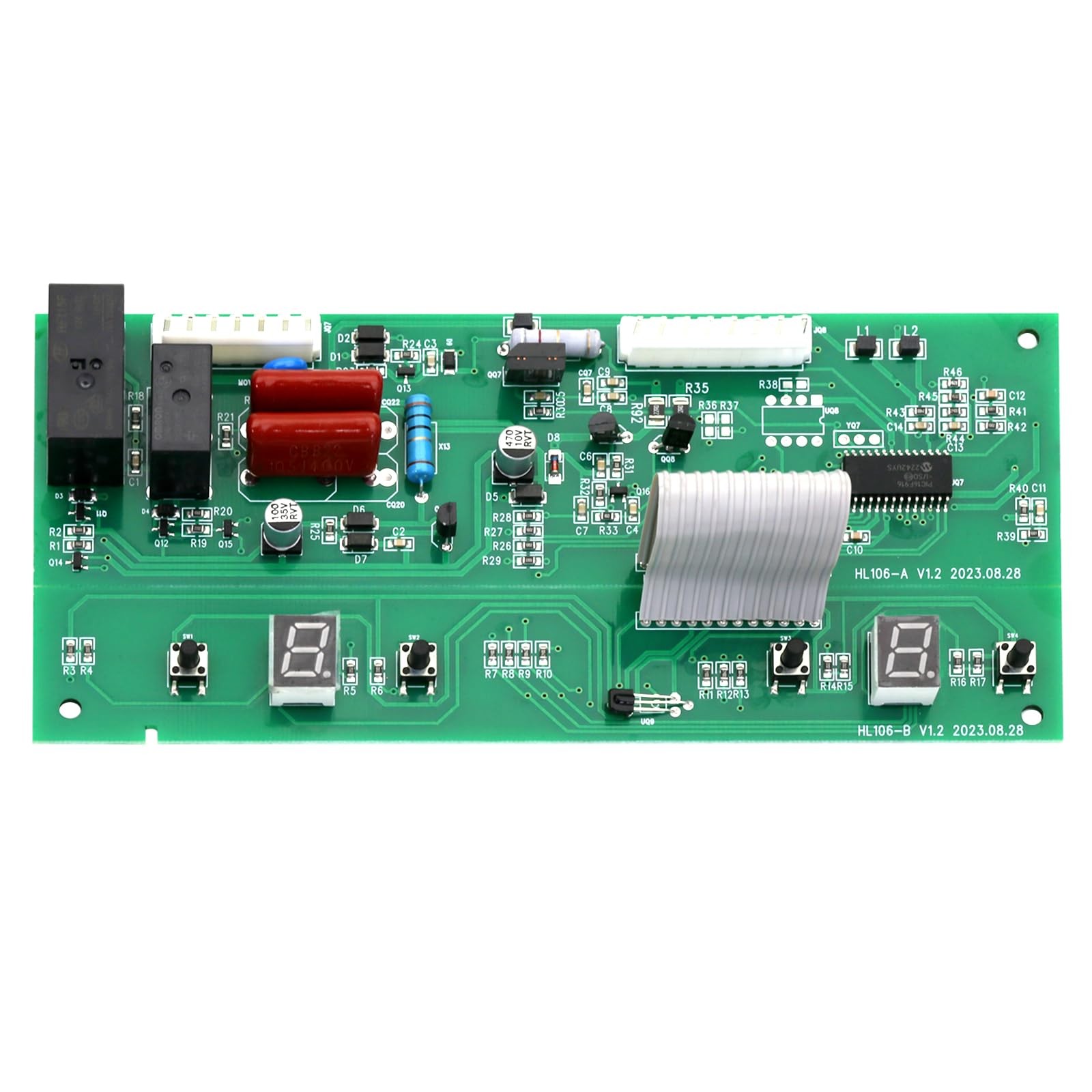 WPW10503278 Refrigerator Electronic Jazz Control Board  Compatible with Whirl...