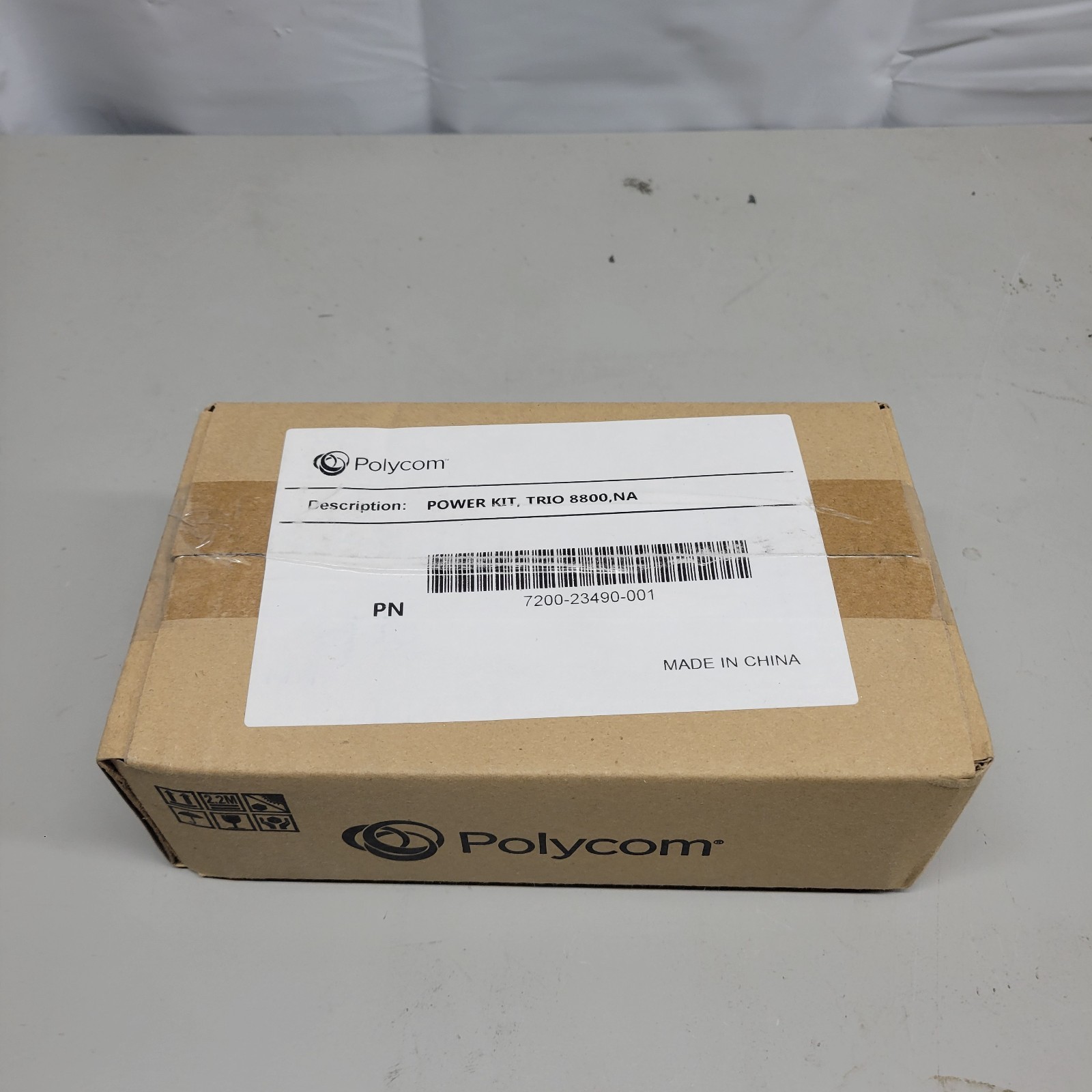 NEW Polycom 7200-23490-001 Trio 8800 Power Supply Kit 56V/36W PoE Injector