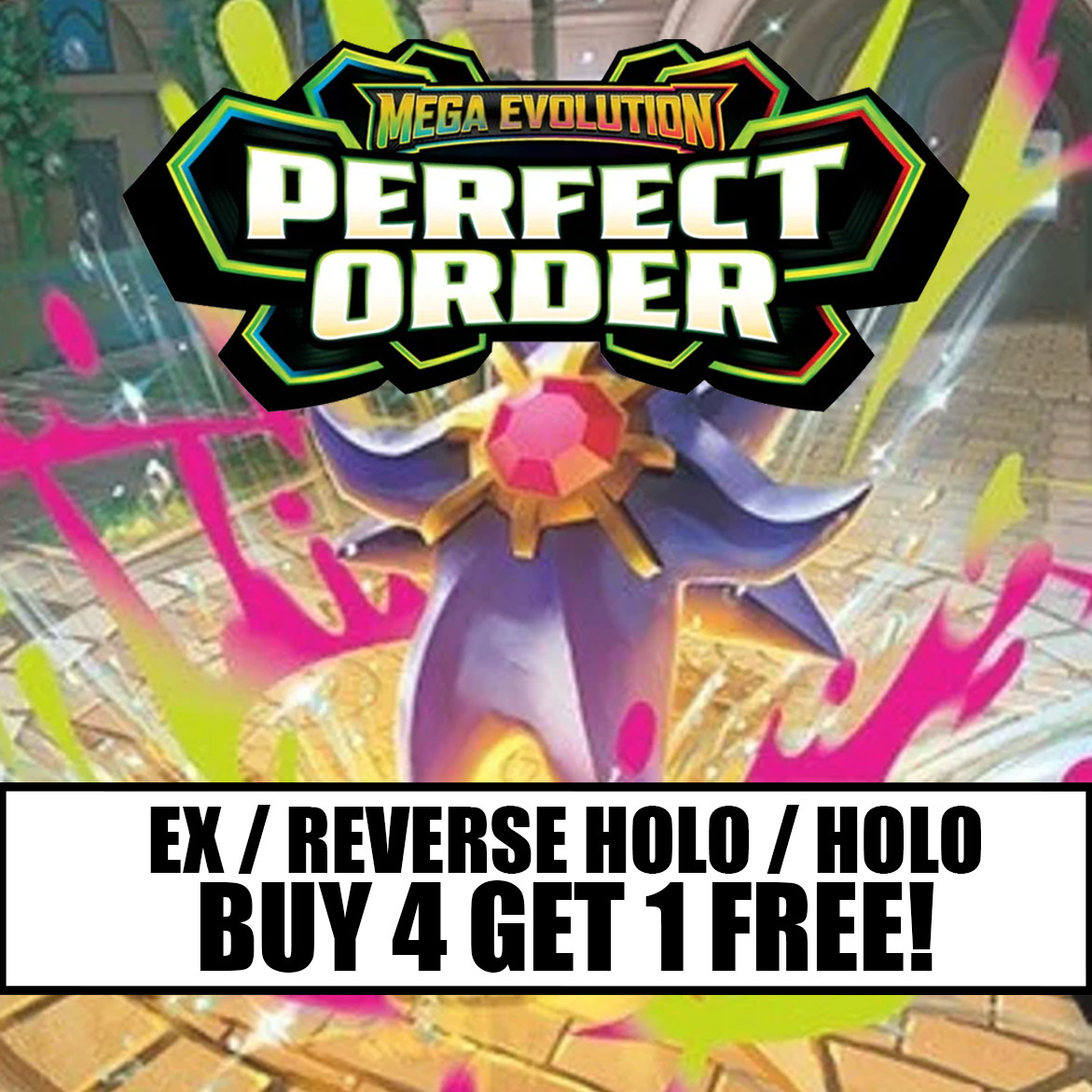 Pokémon Perfect Order: Pick Your Card – Reverse Holo/Holo/ex - Master Set NM TCG