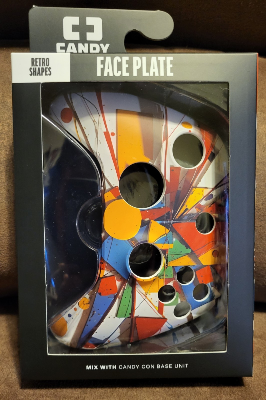 Candy Con Retro Shapes Video Game Controller Face Plate New In Box