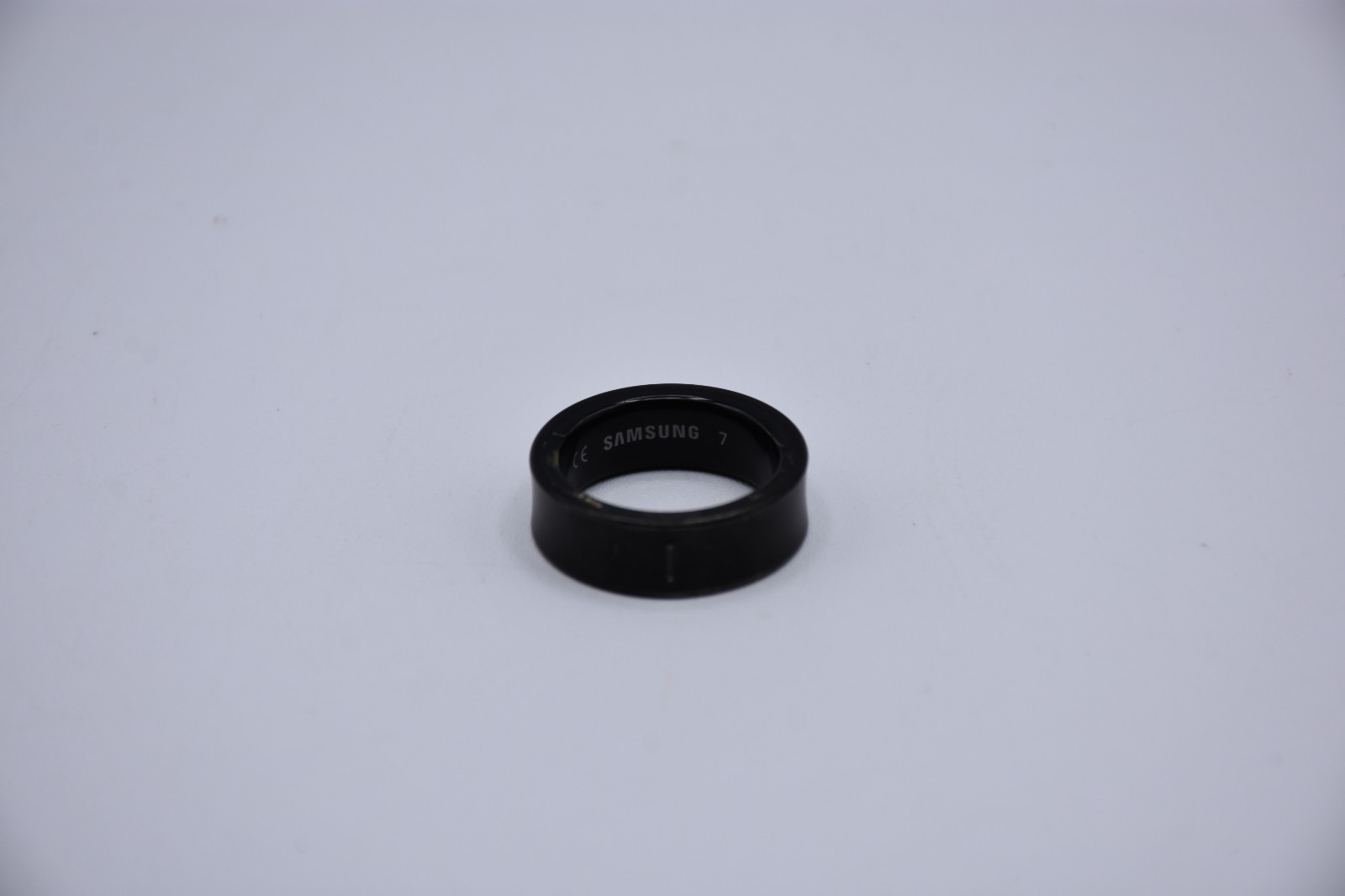 Samsung Galaxy Ring Size 7 Titanium Black Smart Ring w/ Charging Case Tested
