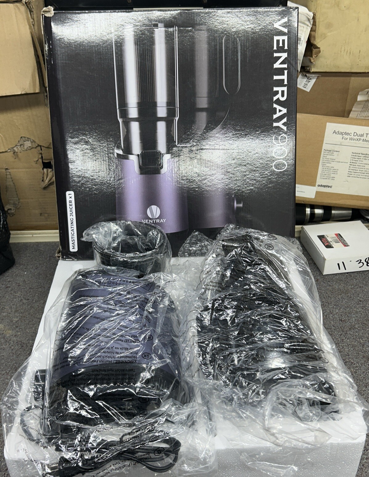 Slow Masticating Juicer, Cold Press Juicer Machines with 5.3" Extra Large