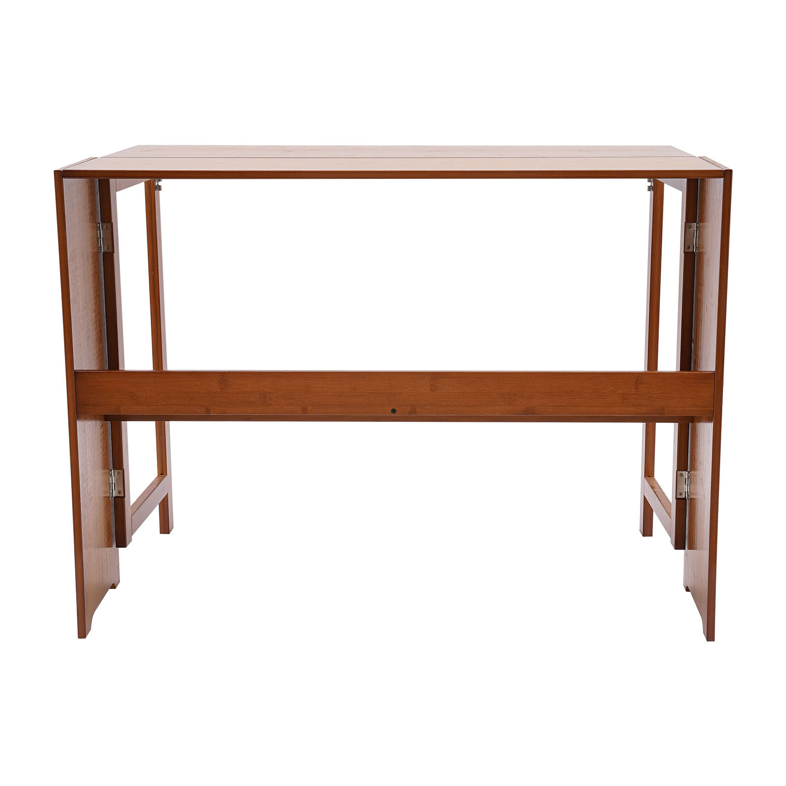 Foldable Bamboo Desk – Space-Saving Home Office Writing Workstation