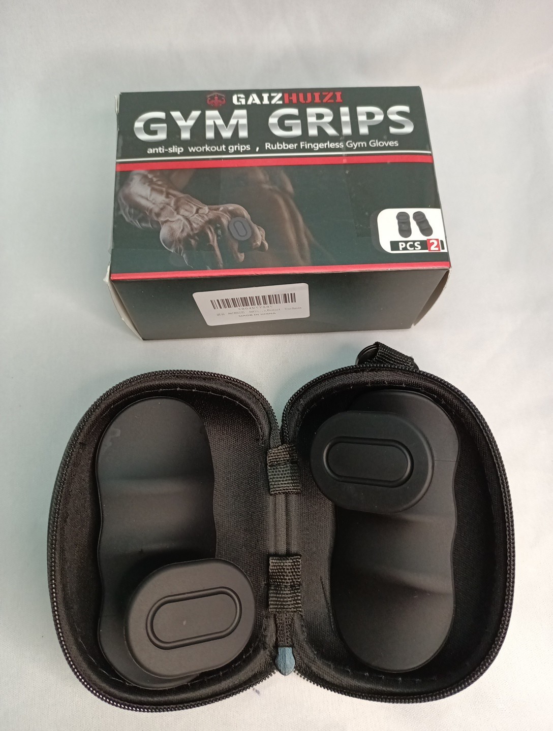 Gaizhuizi Anti Slip Workout Grips Rubber To Suild A Powerful Grip With Carrying