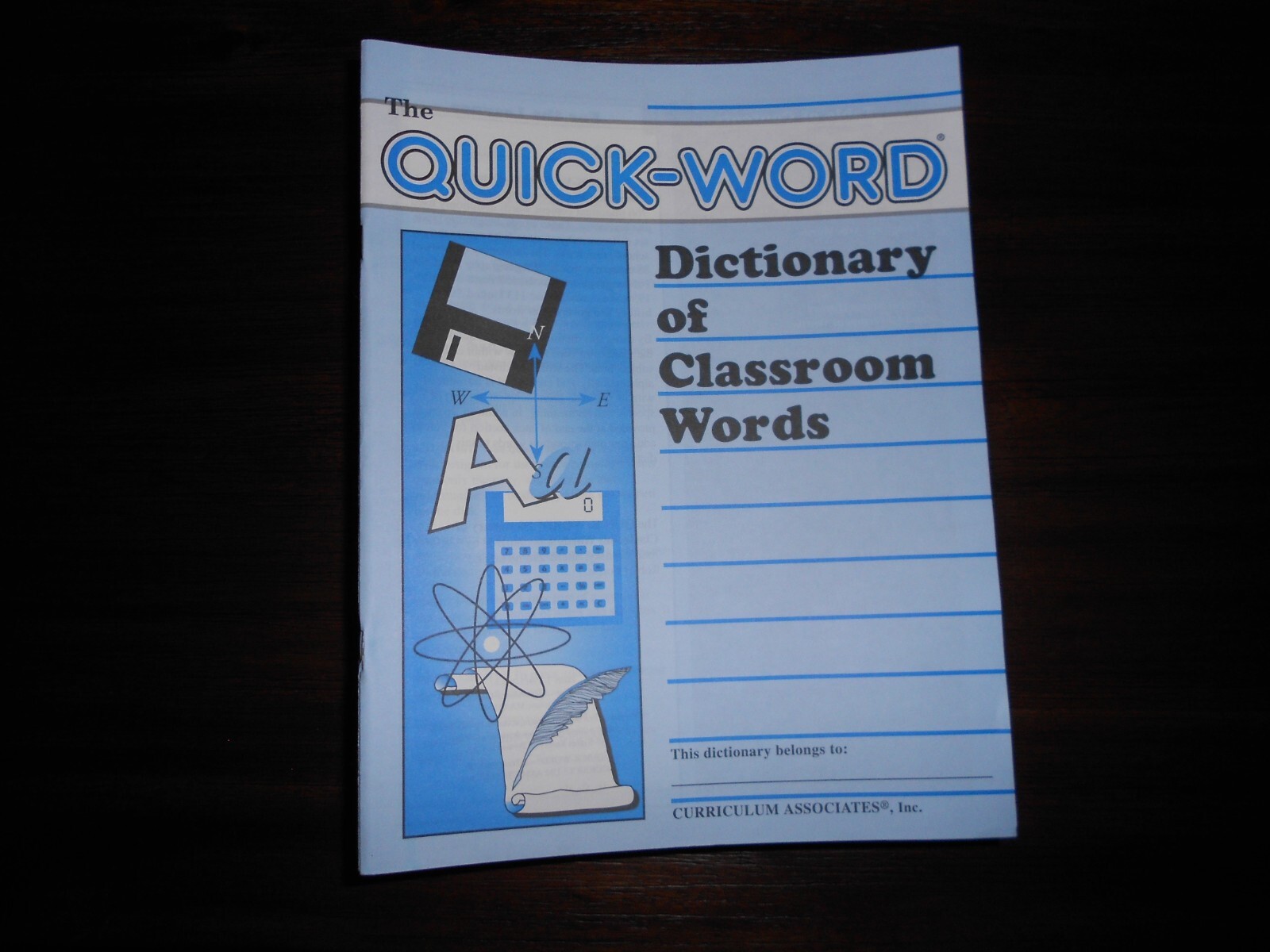 NEW Lot of 29 Dictionary of Classroom Words teacher class school Quick-Word