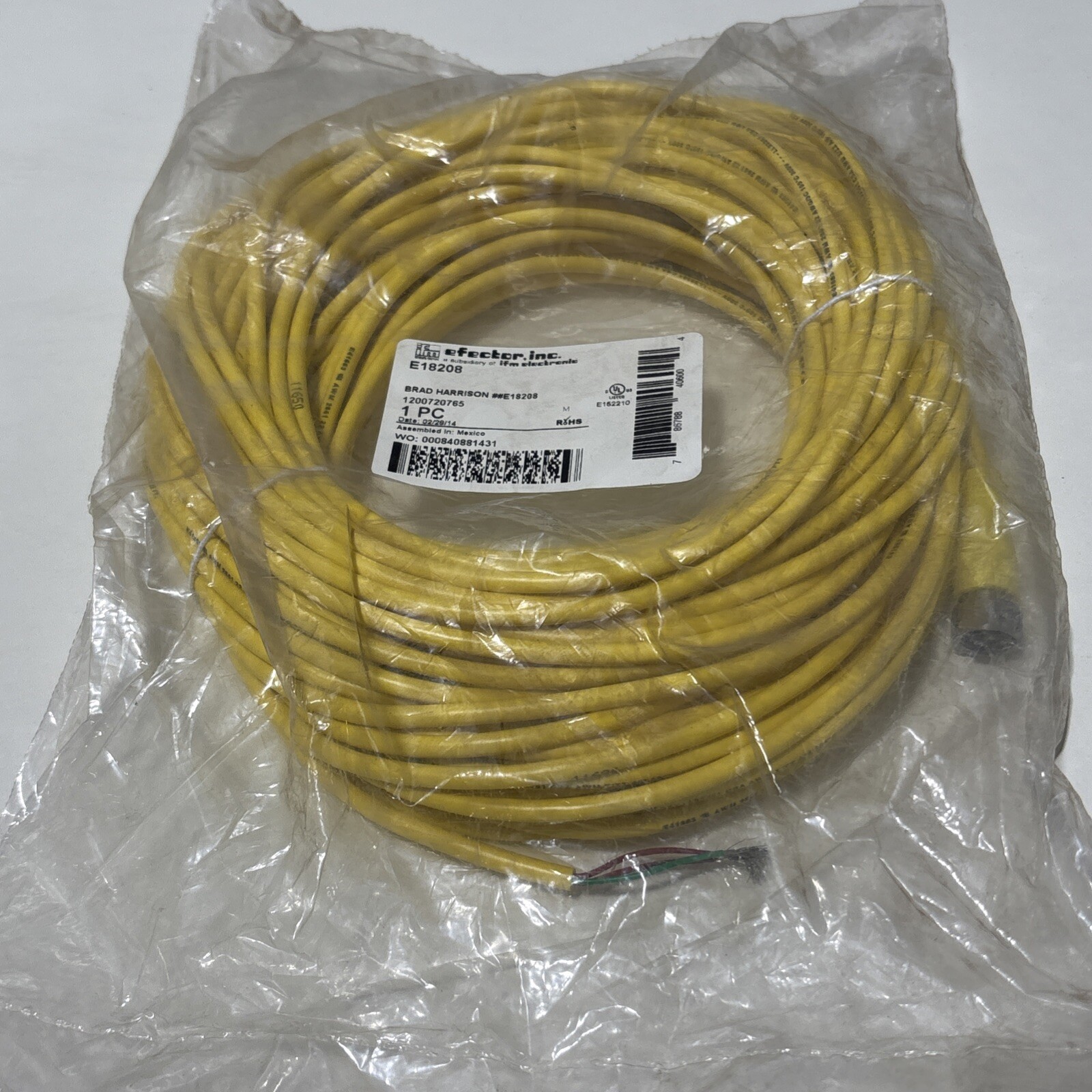NEW Efector Inc E18208