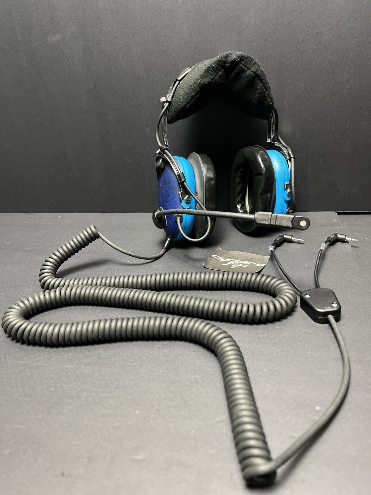 David Clark H-PC 40642G-01 Headset For Computers Tablets 3.5mm Jack Noise Cancel