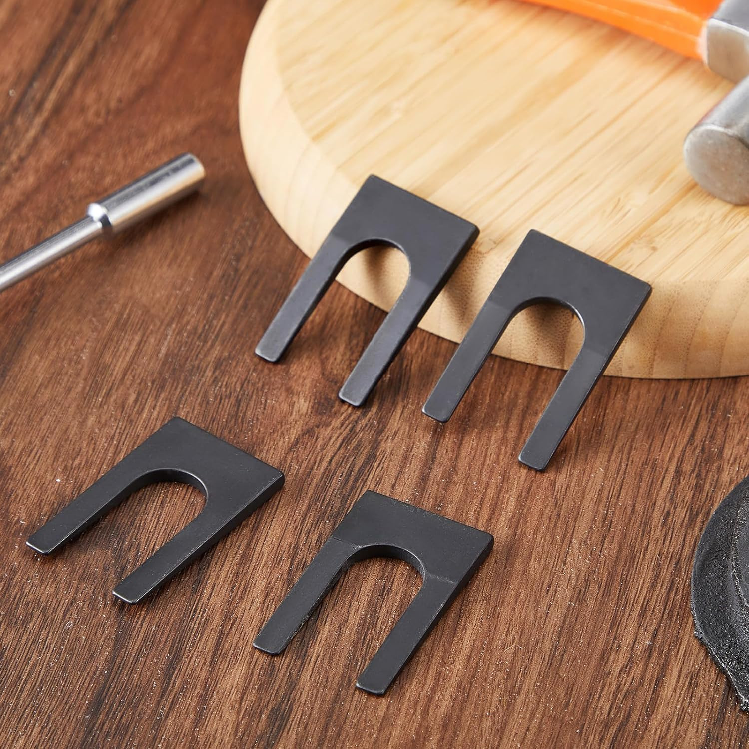 4 Pack Drill Chuck Removal Wedge Set Compatible with JT6 & JT33, Opens Approxima