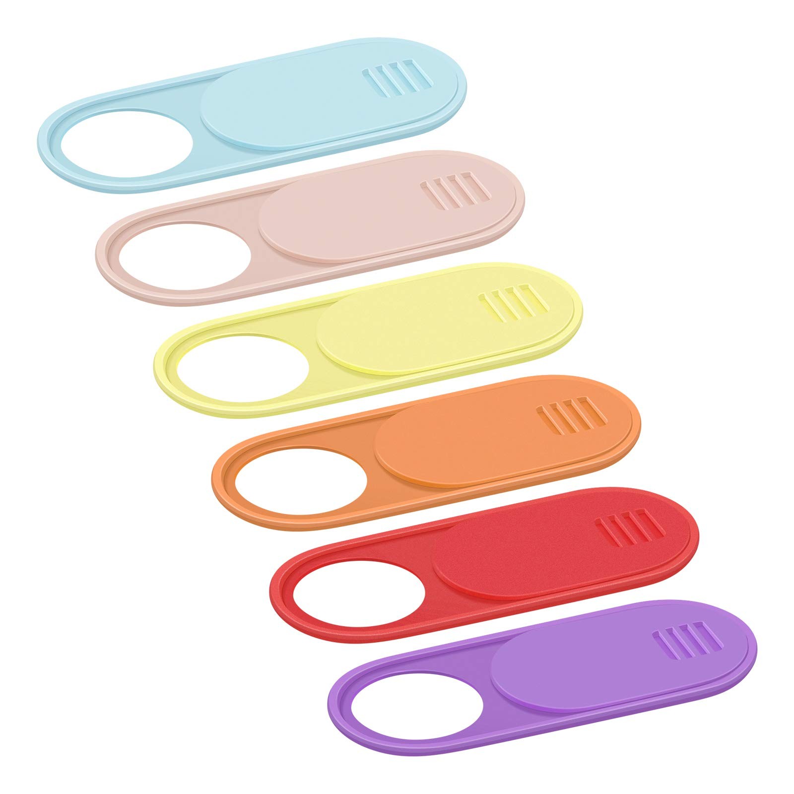 Webcam Camera Cover Slide, for Laptop 0.028-Inch New Multi-Color