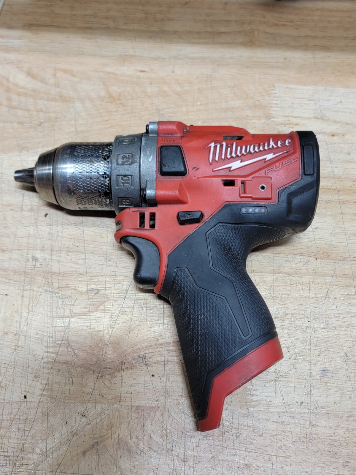 Milwaukee M12 Fuel 1/2" Drill Driver 2503-20 BARE TOOL ONLY TESTED WORKS