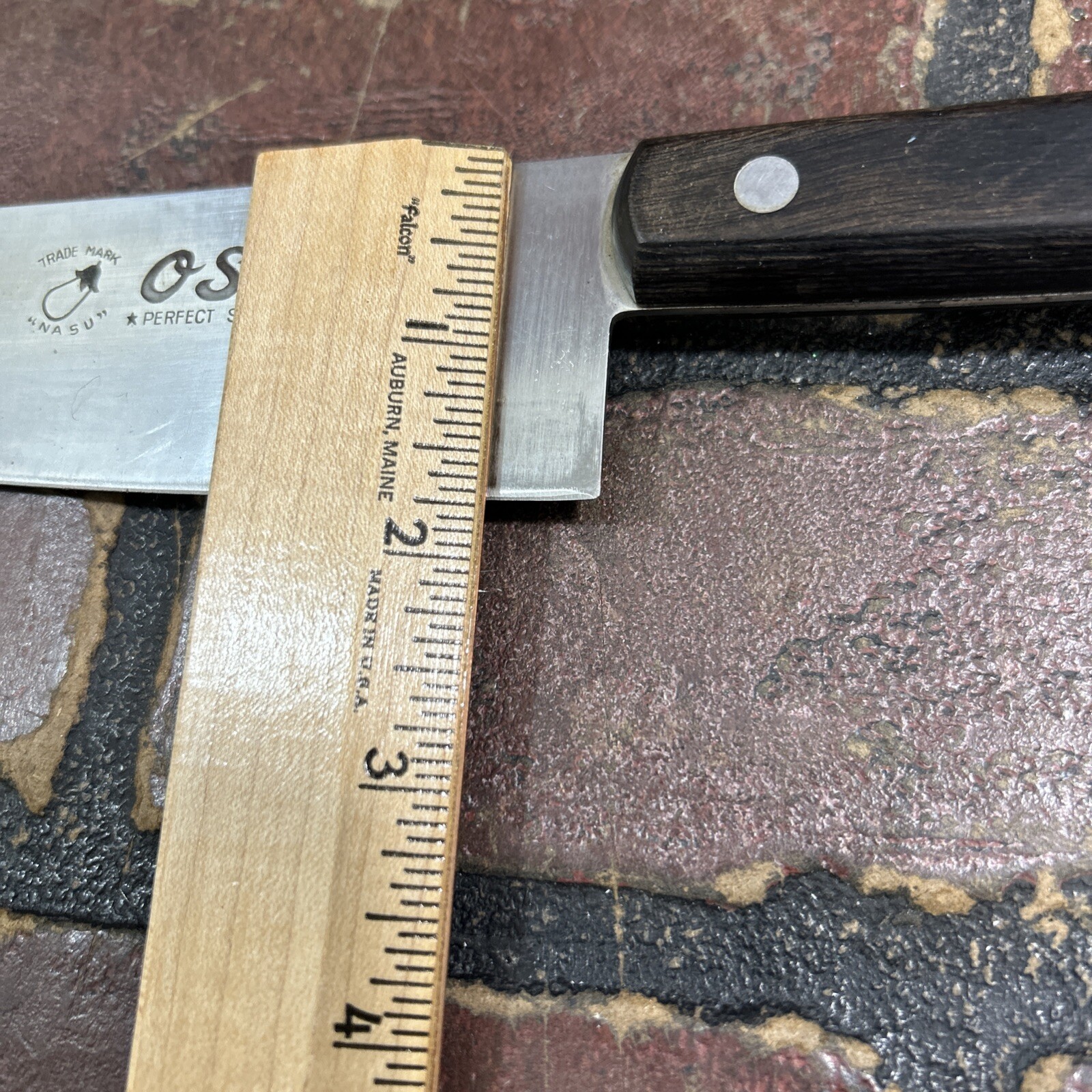 Vintage Chefs Knife OSC Perfect Steel NASU